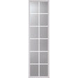 ODL Impact Resistant 12 Light - 5/8 Internal Grille Low-E Door Glass - 22" x 82" Frame Kit