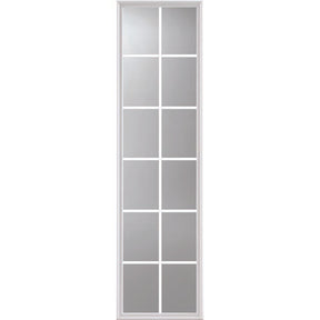 ODL Impact Resistant 12 Light - 5/8 Internal Grille Low-E Door Glass - 22" x 82" Frame Kit