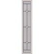 ODL Carrollton Door Glass - 10" x 50" Frame Kit