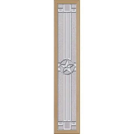 ODL Micro-Granite Elegant Star Door Glass - 10" x 50" Frame Kit