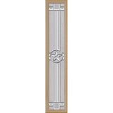 ODL Micro-Granite Elegant Star Door Glass - 10" x 50" Frame Kit