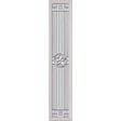 ODL Micro-Granite Elegant Star Door Glass - 10" x 50" Frame Kit