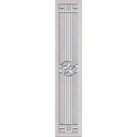 ODL Micro-Granite Elegant Star Door Glass - 10" x 50" Frame Kit