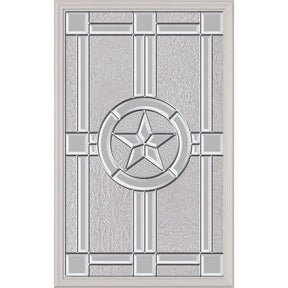 ODL Micro-Granite Elegant Star Door Glass - 24" x 38" Frame Kit