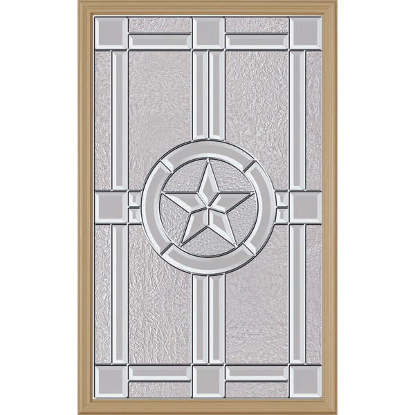 ODL Micro-Granite Elegant Star Door Glass - 24" x 38" Frame Kit