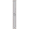 ODL Elegant Star Door Glass - 9" x 66" Frame Kit