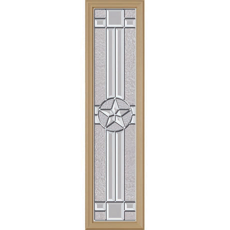 ODL Micro-Granite Elegant Star Door Glass - 10" x 38" Frame Kit