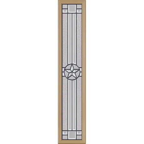 ODL Micro-Granite Elegant Star Door Glass - 10" x 50" Frame Kit