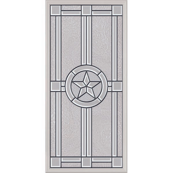 ODL Micro-Granite Elegant Star Door Glass - 24" x 50" Frame Kit