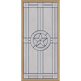 ODL Micro-Granite Elegant Star Door Glass - 24" x 50" Frame Kit