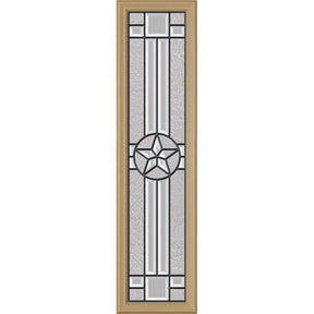 ODL Micro-Granite Elegant Star Door Glass - 10" x 38" Frame Kit