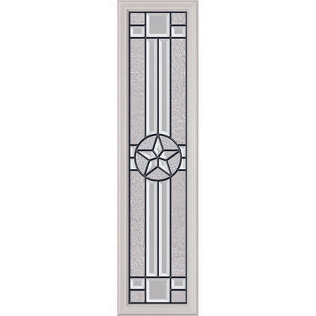 ODL Micro-Granite Elegant Star Door Glass - 10" x 38" Frame Kit