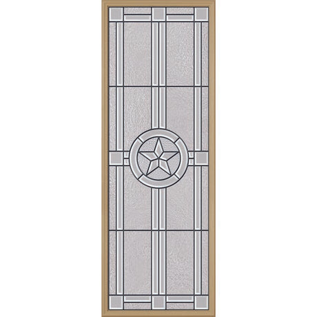 ODL Micro-Granite Elegant Star Door Glass - 24" x 66" Frame Kit