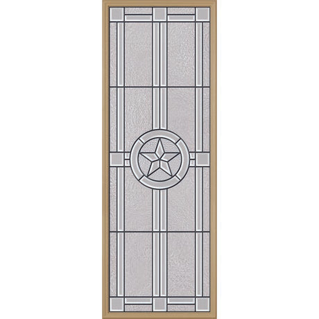 ODL Micro-Granite Elegant Star Door Glass - 24" x 66" Frame Kit