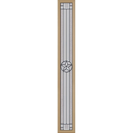 ODL Elegant Star Door Glass - 9" x 66" Frame Kit