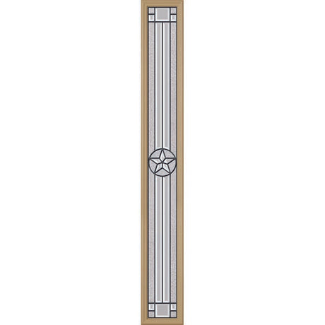 ODL Elegant Star Door Glass - 9" x 66" Frame Kit