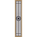 ODL Micro-Granite Elegant Star Door Glass - 10" x 50" Frame Kit