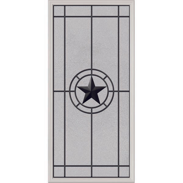 ODL Micro-Granite Elegant Star Door Glass - 24" x 50" Frame Kit