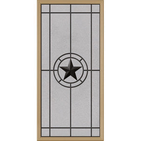 ODL Micro-Granite Elegant Star Door Glass - 24" x 50" Frame Kit
