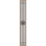 ODL Elegant Star Door Glass - 10" x 66" Frame Kit