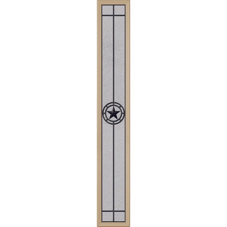 ODL Elegant Star Door Glass - 10" x 66" Frame Kit