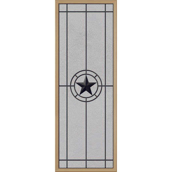 ODL Micro-Granite Elegant Star Door Glass - 24" x 66" Frame Kit
