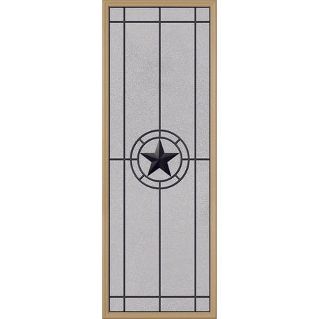 ODL Micro-Granite Elegant Star Door Glass - 24" x 66" Frame Kit