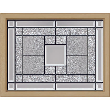 ODL Monterey Door Glass - 23.313" x 17.938" Craftsman Frame Kit