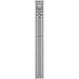 ODL Oak Park Door Glass - 10" x 82" Frame Kit