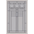 ODL Oak Park Door Glass - 24" x 38" Frame Kit