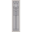 ODL Oak Park Door Glass - 10" x 38" Frame Kit