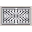 ODL Paris Door Glass - 27" x 17.25" Craftsman Frame Kit