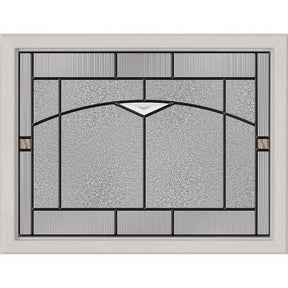 ODL Topaz Door Glass - 23.313" x 17.938" Craftsman Frame Kit