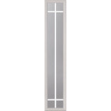 ODL Clear Door Glass - 6 Light - 5/8 Prairie Internal Grille - 10" x 50" Frame Kit