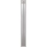 ODL Clear Low-E Door Glass - 6 Light - 5/8 Prairie Internal Grille - 10" x 82" Frame Kit