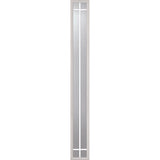 ODL Clear Door Glass - 6 Light - 5/8 Prairie Internal Grille - 10" x 82" Frame Kit