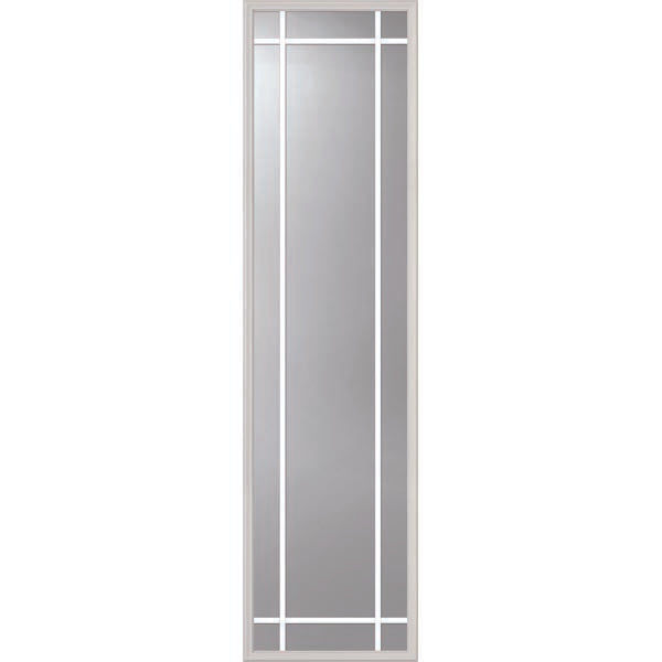 ODL Clear Door Glass - 9 Light - 5/8 Prairie Internal Grille - 22" x 82" Frame Kit