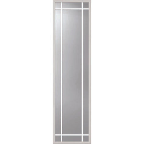 ODL Clear Door Glass - 9 Light - 5/8 Prairie Internal Grille - 22" x 82" Frame Kit