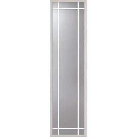 ODL Clear Door Glass - 9 Light - 5/8 Prairie Internal Grille - 24" x 82" Frame Kit