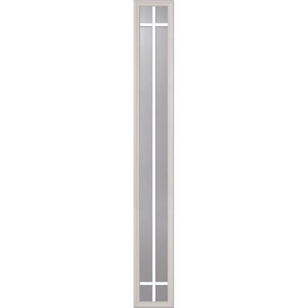 ODL Clear Door Glass - 6 Light - 5/8 Prairie Internal Grille - 9" x 66" Frame Kit