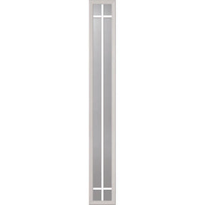 ODL Clear Door Glass - 6 Light - 5/8 Prairie Internal Grille - 9" x 66" Frame Kit