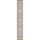 ODL Monterey Door Glass - 10" x 66" Craftsman Frame Kit