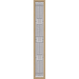 ODL Monterey Door Glass - 10" x 66" Craftsman Frame Kit