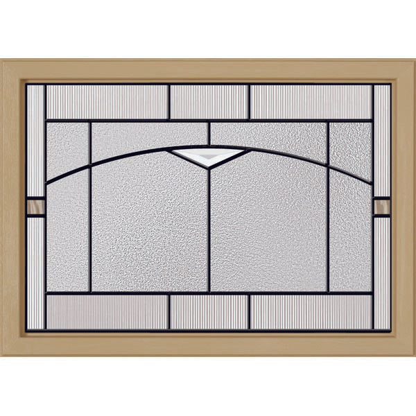 ODL Topaz Door Glass - 24" x 17.25" Craftsman Frame Kit