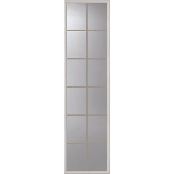 ODL Clear Door Glass - 12 Light - 5/8 Internal Grille - 22" x 82" Frame Kit