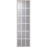 ODL Clear Low-E Door Glass - 18 Light - 5/8 Internal Grille - 24" x 82" Frame Kit