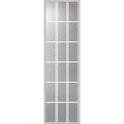 ODL Clear Low-E Door Glass - 18 Light - 5/8 Internal Grille - 24" x 82" Frame Kit