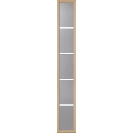 ODL Clear Door Glass - 5 Light - 5/8 Internal Grille - 10" x 66" Frame Kit