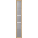 ODL Clear Door Glass - 5 Light - 5/8 Internal Grille - 10" x 66" Frame Kit