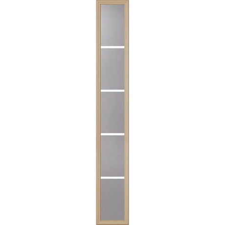 ODL Clear Door Glass - 5 Light - 5/8 Internal Grille - 10" x 66" Frame Kit